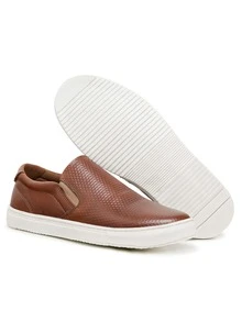 Men Sneakers - 駝色 - 查看 4