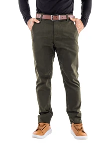 Urban Zone Jeans Men Pants - 軍綠色 - 查看 5
