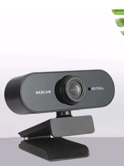 Webcam Web Cam Microfone Visão Computador Câmera P/ Pc Visão 360º