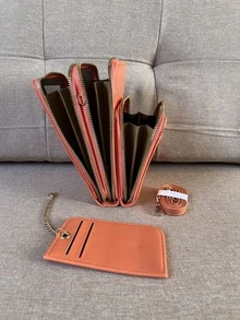 Phone Wallets - Orange - View 3