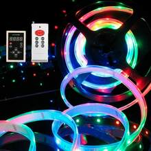 Fita Led Digital 6803 Rgb 133 Efeito Com Controle + Fonte 5a