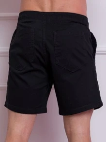 Men Shorts - 黑色 - 查看 2