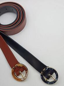 Women Belts - Màu Khaki - Xem 3