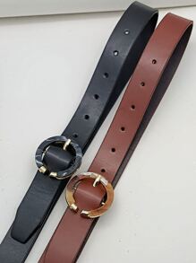 Women Belts - Màu Khaki - Xem 5