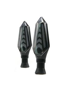 Rasen DIRECCIONAL PARA MOTO LED SECUENCIAL BI-COLOR TIPO FLECHA UNIVERSAL - Rojo - Ver 4