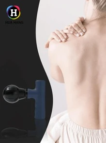 Mini Portable Rechargeable Massage Gun Electric Massager For Muscle Shoulder Neck Arm Relaxation - Multicolor - View 2