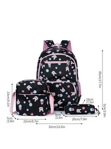 3pcs/set Fashionable Casual Versatile Bag Set - Multicolor - View 9