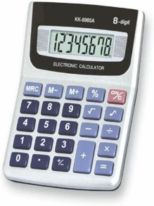 Calculadora para la escuela, la oficina y el hogar, de vuelta a clases - Negro - Ver 1