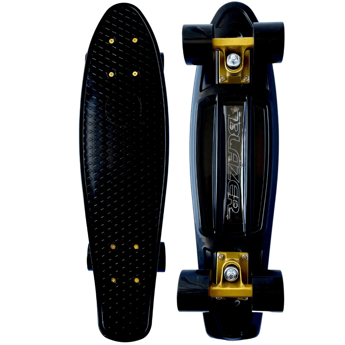 Penny Board Cruiser Skateboard - Gold - View 1