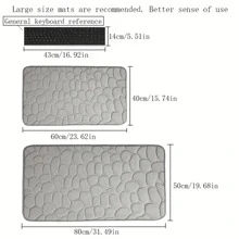Bathroom Floor Mat Set With Water Absorbent, Non-Slip Design For Toilet, Bath Door Entrance Home Bathroom Decor Bath Rug Floor Carpet Outdoor Rug Door Mat Fall Decor Bathroom Accessories Back To School Entryway Decor