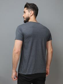 Men T-Shirts - 深灰色 - 查看 7