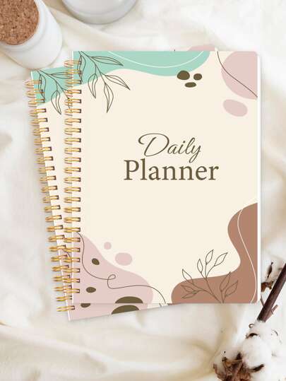 BUBU Daily Planner - To-Do List Tasks, Important Time Management And Meal Plan, Efficiently Organize And Prioritize, Boost Your Productivity Back To School Supplies Men Gifts Stocking Stuffers