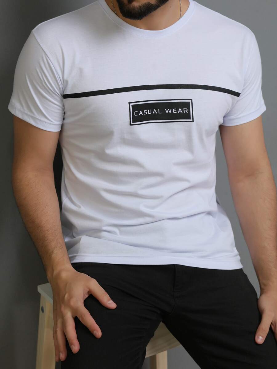 Men T-Shirts - White - View 1