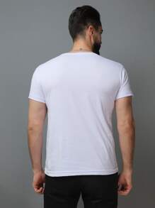 Men T-Shirts - White - View 2