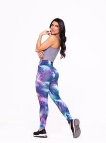 Women Sports Leggings - Meteor - View 2
