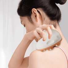 1 Miếng Xoa bóp Roller Đối với Toàn cơ thể Mát xa , Mini Cầm tay Thủ công Máy mát xa Đối với Bụng , , Đôi vai , Eo Và - Màu tím - Xem 5