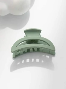 1套/10入組迷你啞光髮爪夾,簡約風側髮夾髮飾適用於劉海 - 彩色 - 查看 4