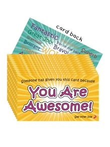 50 cái/bộ Thẻ khuyến khích hành vi Thẻ khen thưởng cho giáo viên Đồ chơi lớp học - Nhiều màu - Xem 4