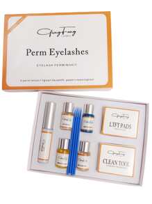 Lash Lift Kit -New Lash Lift Set Eyelash Perm Kit Lash Curling Eyelash Extensions Eyelash Makeup Tool Cling Film Lifting - Multicolor - View 3