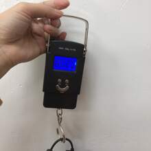 Portable electronic scale - Black - View 1
