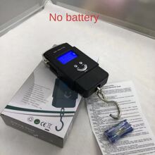 Portable electronic scale - Black - View 3