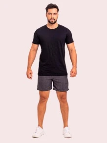 Men Sports Tees & Tanks - màu đen - Xem 3