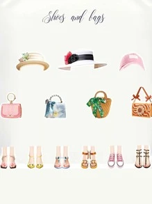 1pc Magnetic Dress-Up Puzzle Sticker Book For Repeated Use , Educational Toy ,Toys ,Kids Toys ,Magneticmagnatic Game,Toys Kids,Fishing Game,Kids Toys Other Kids Dress Up>Other Kids Dress Up,Magnetic Dress Up,Magnetic Doll,Kids Toys,Toys,Magnetic Blocks,Toys,Kids Toys,Magnetic Blocks