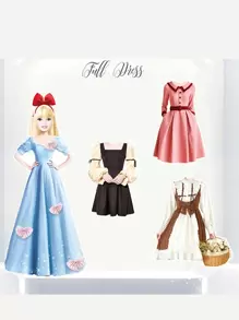 1pc Magnetic Dress-Up Puzzle Sticker Book For Repeated Use , Educational Toy ,Toys ,Kids Toys ,Magneticmagnatic Game,Toys Kids,Fishing Game,Kids Toys Other Kids Dress Up>Other Kids Dress Up,Magnetic Dress Up,Magnetic Doll,Kids Toys,Toys,Magnetic Blocks,Toys,Kids Toys,Magnetic Blocks