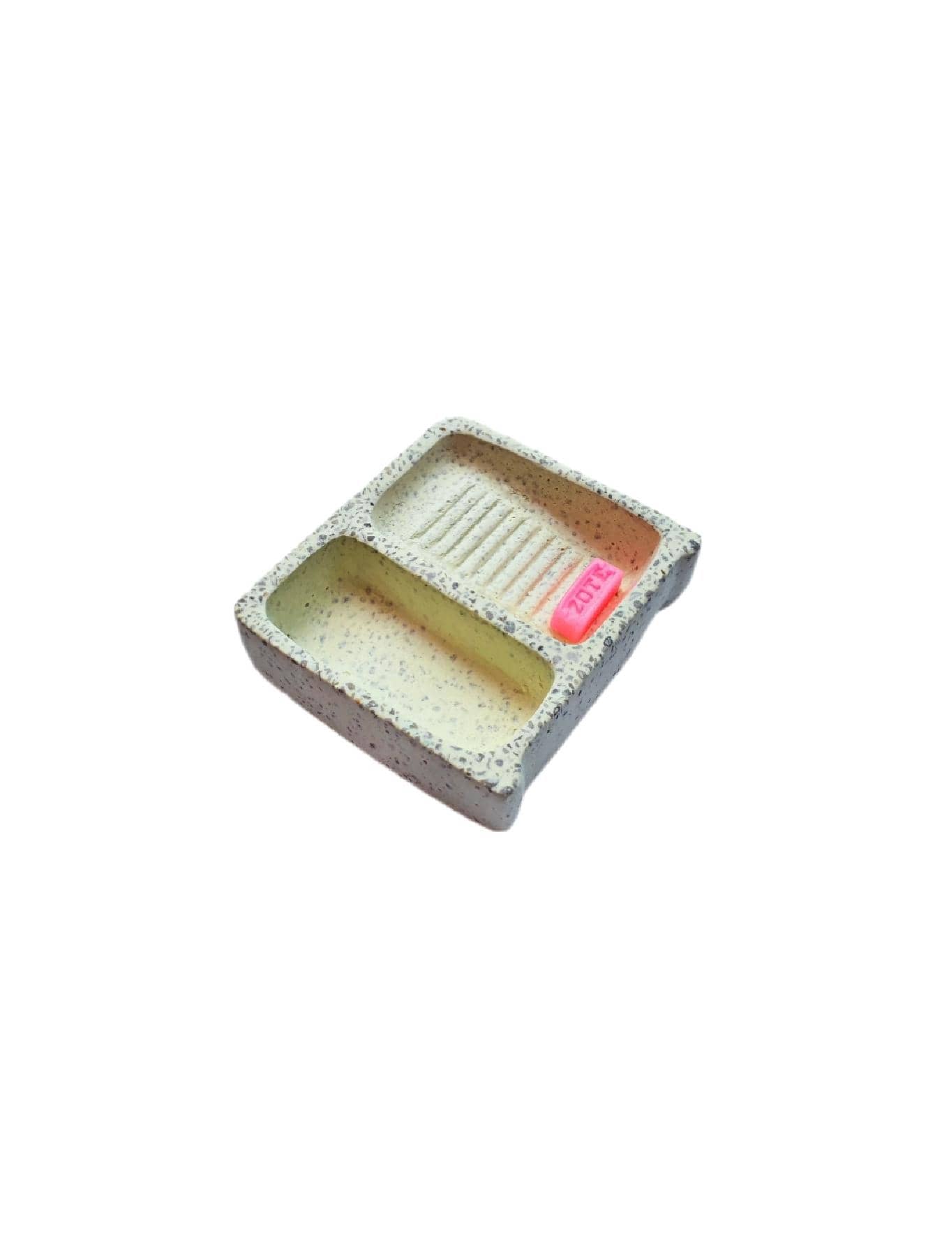 Mini Laundry: Brush Cleaner With Yellow Soap - Yellow - View 1