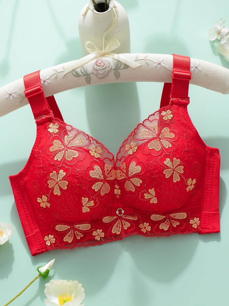 New Women's Underwear, Thickened, Adjustable, Steelfree, Pushup, Anti