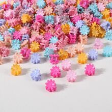 30pcs Đơn giản Màu sắc tùy ý Hoa cúc Hình dạng Kẹp tóc Dành cho Cô gái , Sử dụng hàng ngày - Nhiều màu - Xem 2