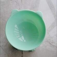 1入組卡通設計寵物碗 - 綠色 - 查看 5