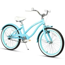 Glerc 14 16 20 inch Kids Bike, Kids' Cruiser Bike with Coaster Brake and Training Wheels - Màu xanh lam - Xem 4