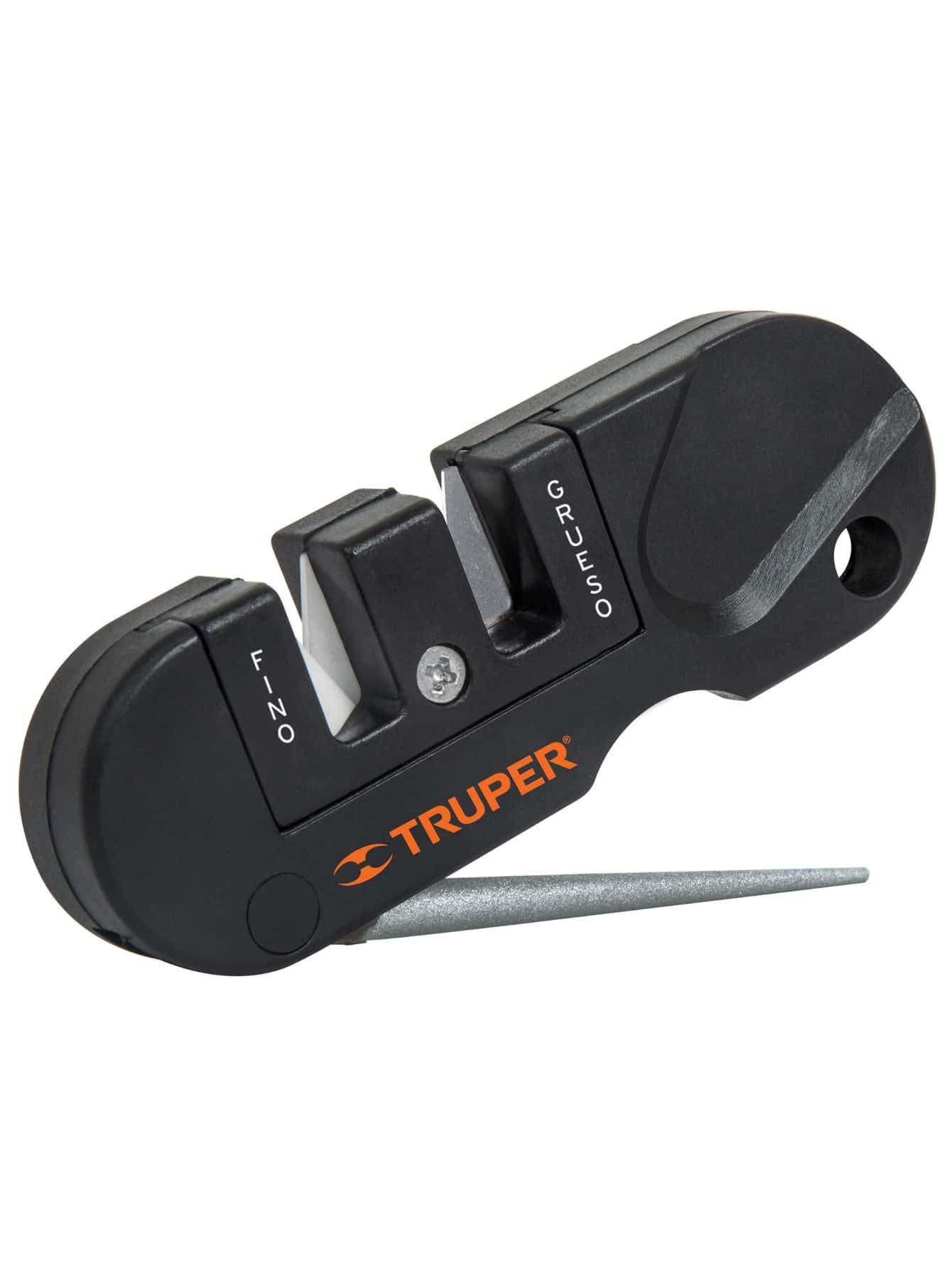 Afilador de cuchillos, de bolsillo, 14016 Truper - Negro - Ver 1