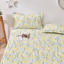 2 piezas con estampado Funda para almohada Set , soñador con dibujos animados & con estampado floral , campo estilo - bosque - Ver 4