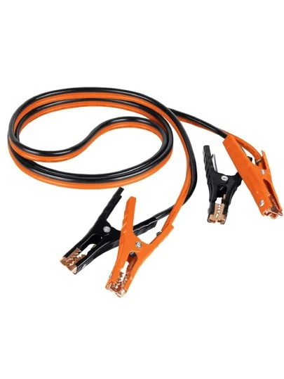 Cables pasa corriente 3 m, 225 A, 8 AWG, con funda, 17543 Truper