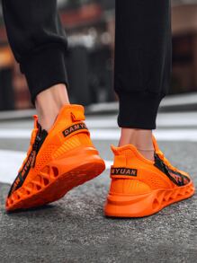 Men's Casual Athletic Shoes Comfortable And Versatile For Outdoor Activities - Orange - View 5