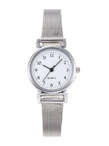 Relojes Quartz de Mujer Elegante - Plateado - Ver 3