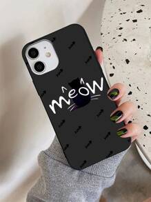 Mô hình hoạt hình mèo Ốp lưng & bao da điện thoại - Đen và trắng - Xem 3