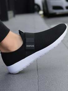 男士休閒運動鞋,舒服的和多用途適用於戶外運動 - 黑色 - 查看 4