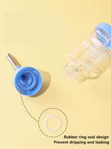 1入組3合1倉鼠水瓶，小動物用品自動供餵器食品容器，寵物飲水瓶倉鼠用品 - 藍色 - 查看 5