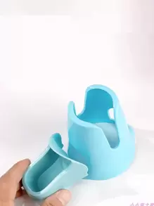 1入組3合1倉鼠水瓶，小動物用品自動供餵器食品容器，寵物飲水瓶倉鼠用品 - 藍色 - 查看 6