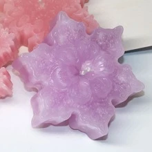 Dập nổi Bông tuyết Dầu thơm Khuôn silicon nến , Thích hợp Đối với Băng dán , Xà bông , Nhựa Đồ thủ công DIY - B - Xem 5