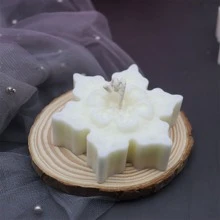 Dập nổi Bông tuyết Dầu thơm Khuôn silicon nến , Thích hợp Đối với Băng dán , Xà bông , Nhựa Đồ thủ công DIY - B - Xem 3