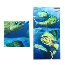 HENGJIA 1 件户外运动骑行摩托车骑行拉法帽头巾颈戴式头带面罩徒步钓鱼围巾面罩 - 彩色 - 查看 2