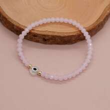 1 Miếng Nhân tạo Pha lê Thiết kế mắt Vòng tay cườm Đối với phụ nữ - Nhiều màu - Xem 2