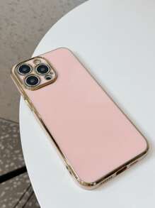Apple Plating Phone Case - Pink - View 3