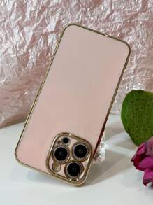 Apple Plating Phone Case - Pink - View 2