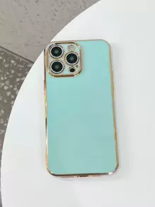 Electroplating Anti-Drop Lens Protection Series Apple Plating Phone Case Waterproof Shockproof Scratch Resistant,International Version, Not The Domestic Version - Green - View 6