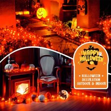 JMEXSUSS Solar String Lights Outdoor Waterproof, 2 Pack 33ft 100 LED Solar Fairy Lights, 8 Modes Copper Wire Solar Garden Lights For Patio Tree Garden Outside Christmas Decorations